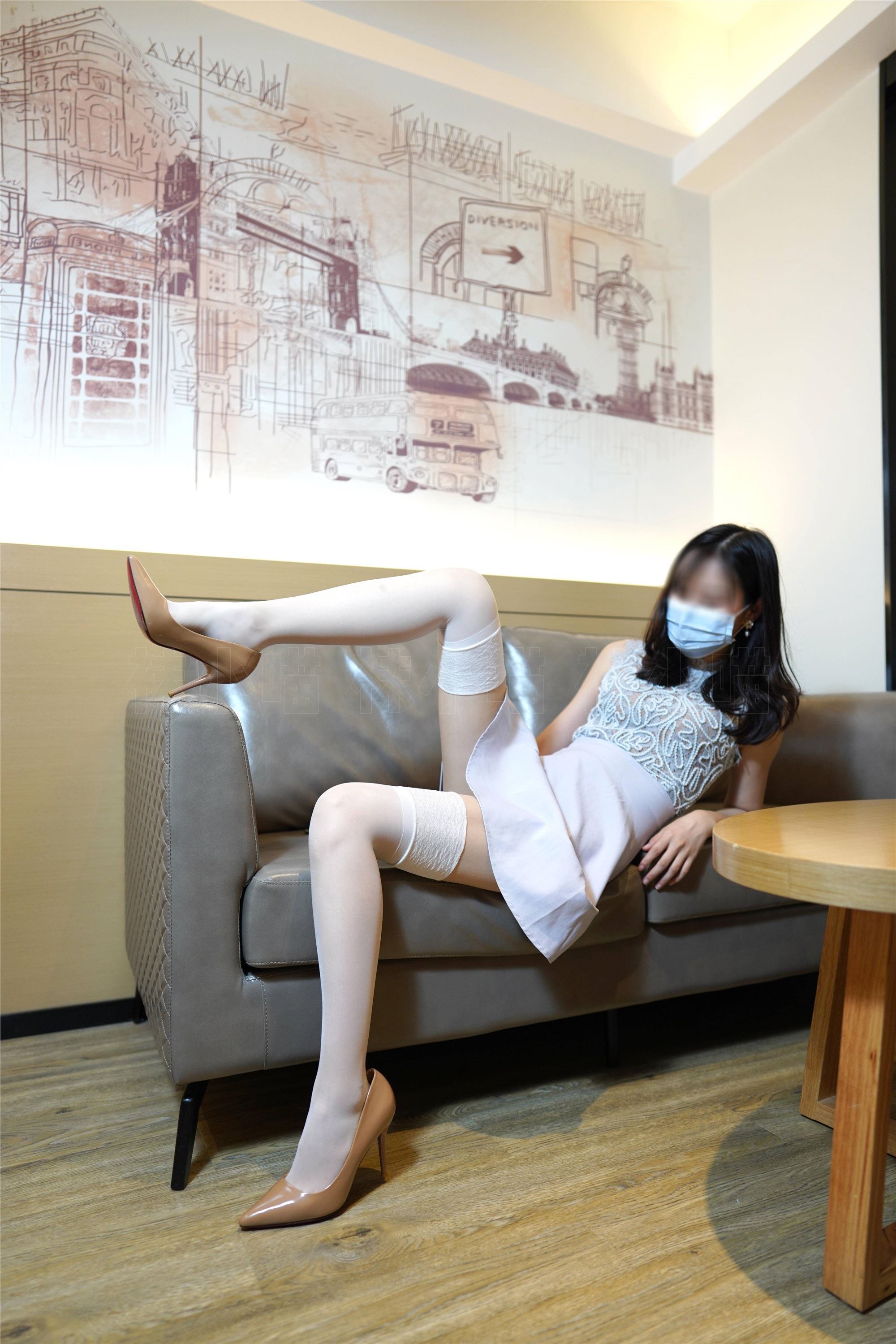 kittyWawa袜小喵  KT241 穿上直筒袜